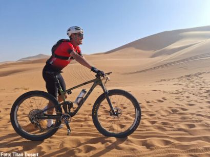 Titan Desert Marruecos: Luis León Sánchez: "Pasé las dunas andando y rezando todo lo que sabía"