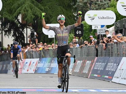 Giro Next Gen: Lukas Nerurkar se impone en la quinta etapa, Johannes Staune-Mittet sigue líder