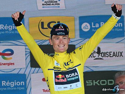 Tour Auvernia-R�dano-Alpes: Tuckwell: "Este maillot amarillo es para mi hermana, fallecida el pasado septiembre"