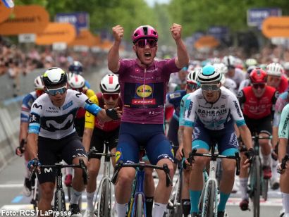 Giro de Italia: Mads Pedersen firma su segunda victoria en Vlorë y recupera la maglia rosa