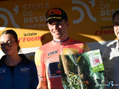Mads Pedersen se adjudica la Estrella de Bessèges, Kévin Vauquelin la contrarreloj final