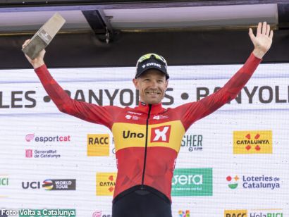 Magnus Cort se impone en Banyoles, Dorian Godon conserva el liderato en la Volta a Catalunya