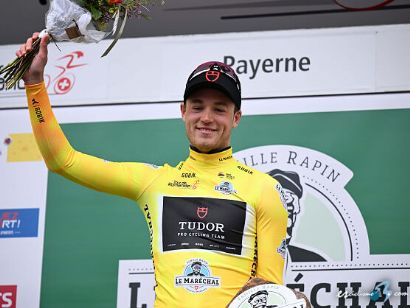 Maikel Zijlaard, primer maillot amarillo del Tour de Romandía