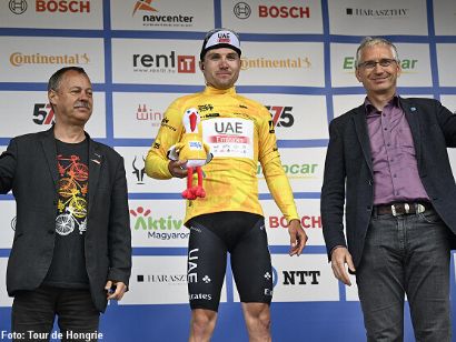 Tour de Hungría: Marc Hirschi, líder tras ganar la tercera etapa