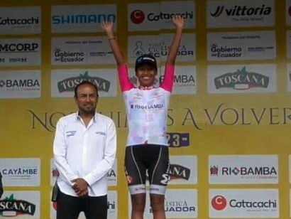 Vuelta Femenina al Ecuador: Marcela Peñafiel se impone en la tercera etapa, Esther Galarza sigue líder