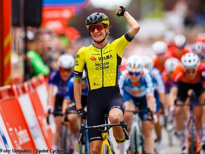 La Vuelta Femenina: Marianne Vos se impone en Teruel, Blanka Vas sigue de rojo