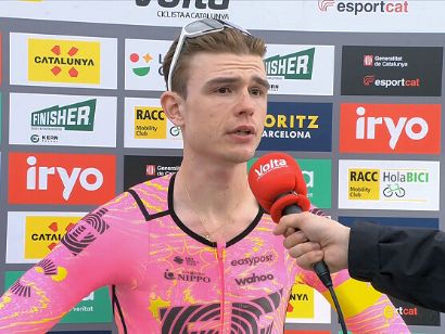Volta a Catalunya: Mairjn van den Berg: "El plan de etapa era para mí desde el principio"