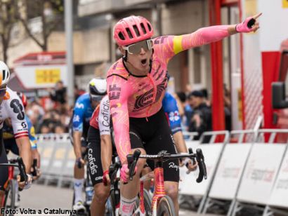Volta a Catalunya: Marijn van den Berg gana la cuarta etapa, Tadej Pogacar sigue líder