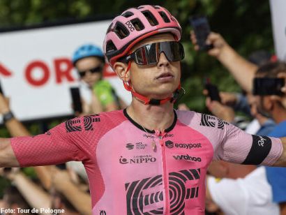 Vuelta a Polonia: Marijn van den Berg se adjudica la quinta etapa, Matej Mohoric sigue líder