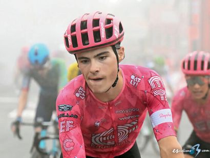 Markel Beloki brilla desde la fuga en el col de Portes y se pone l�der del Tour de l'Ain