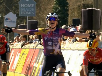 Marta Lach conquista la Danilith Nokere Koerse Femenina 2025 con un poderoso sprint final