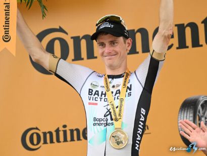Matej Mohoric liderar al Bahrain-Victorious en Omloop Het Nieuwsblad y Kuurne-Bruselas-Kuurne