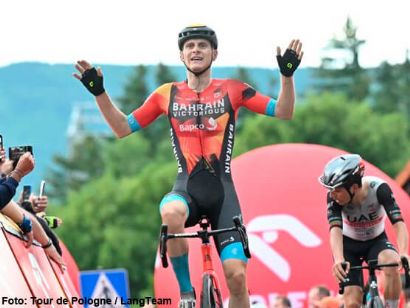 Vuelta a Polonia: Mohoric gana la segunda etapa y se convierte en el nuevo líder