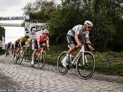 La París-Roubaix, preparada para una batalla épica entre Tadej Pogacar y Mathieu van der Poel