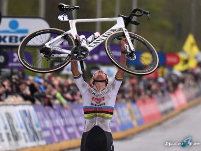 Tour de Flandes: Mathieu van der Poel: "Ha sido una de las carreras más duras de mi vida"