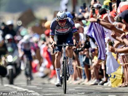 Tour de Francia: Despiste de Mathieu van der Poel: "Creí que iba en cabeza"