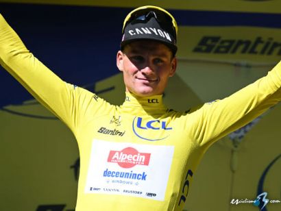 Tour de Francia: Mathieu van der Poel: "Me ha sorprendido el tiempo que me han limado"