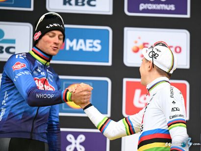 Tour de Flandes: Mathieu van der Poel: "Pogacar es un fen�meno"