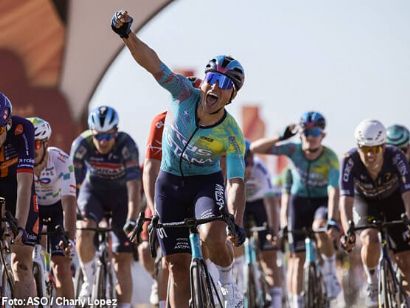 Malucelli sorprende a Milan en Shalal y Voisard retiene el liderato del AlUla Tour