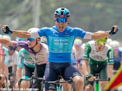 Matteo Malucelli remonta en Kuala Kangsar y suma su segundo triunfo en el Tour de Langkawi