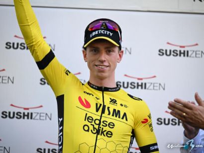 Matthew Brennan impone su punta de velocidad en la Kuurne-Bruselas-Kuurne