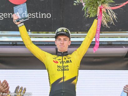 Vuelta a Burgos: Matthew Brennan: "Confi� en mis piernas y encontr� el hueco para lanzar el esprint"