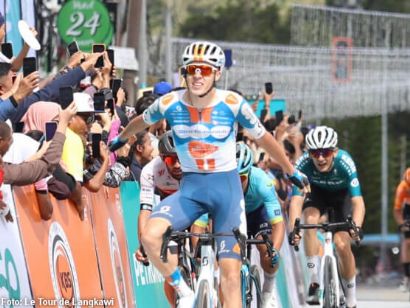 Max Poole se corona en la etapa reina del Tour de Langkawi y se viste de lder