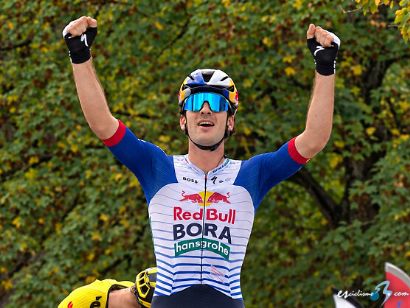 Eneco Tour: Mick van Dijke se estrena en la cuarta etapa, Victor Campenaerts se viste de l�der