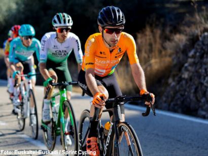 Volta a la Comunitat Valenciana: Mikel Bizkarra: "Estoy muy contento de poder llevar este maillot"