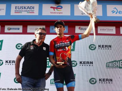 Itzulia-Vuelta al País Vasco: Mikel Landa: "Contento con el segundo puesto"