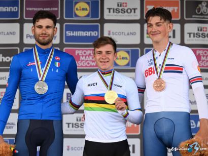 Mundial de Glasgow: Remco Evenepoel, nuevo Campeón del Mundo de contrarreloj