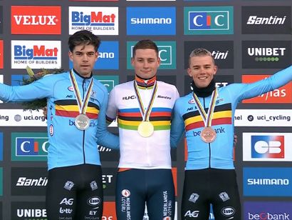Mathieu Van der Poel se corona campen del mundo de ciclocross por sptima vez en Livin