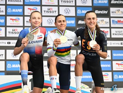 Mundial de ciclismo: Clia Gery campeona del mundo sub-23; Paula Blasi bronce