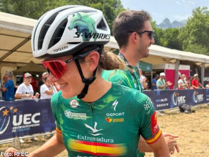 Natalia Fischer logra la plata en el Europeo de MTB Marat�n, su cuarta medalla en seis a�os