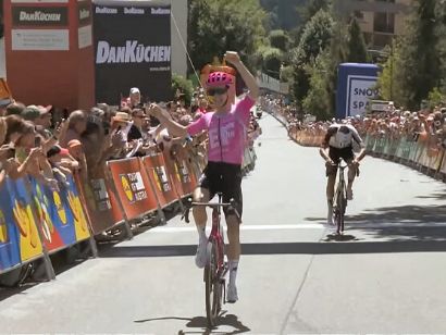 Neilson Powless supera a Igor Arrieta y se lleva la 3� etapa de la Vuelta a Austria