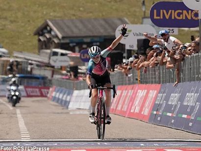 Giro de Italia Femenino: Bradbury se impone en el Blockhaus, Longo Borghini resiste de rosa