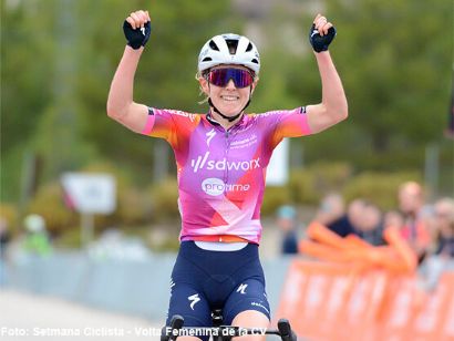 Setmana Ciclista Valenciana: Niamh Fisher-Black gana en Xorret de Catí, Marlen Reusser sigue líder