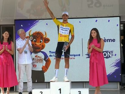Noa Isidore estrena su palmar�s profesional y se viste de l�der en el Tour de Limousin