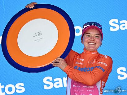 Tour Down Under: Noemi R�egg: "Fue una victoria de equipo, ejecutamos el plan a la perfecci�n"