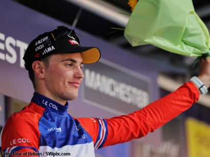 Tour de Gran Bretaña: ¡Tres de tres! Olav Kooij suma su tercera victoria y sigue líder