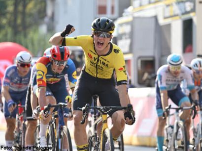 Tour de Polonia: Olav Kooij se impone en Prudnik, Jonas Vingegaard sigue líder