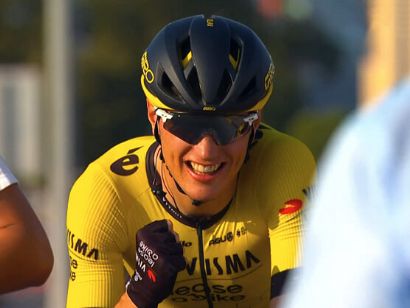 UAE Tour: Olav Kooij gana la quinta etapa, Jay Vine sigue de rojo