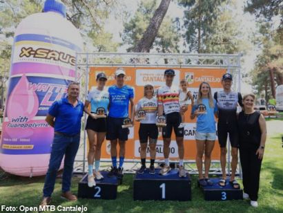 Pdium digno de Campeonato de Espaa en la popular Open MTB de Cantalejo
