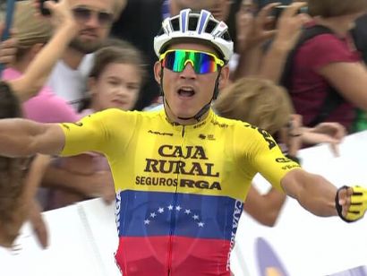 CRO Race: Orluis Aular se impone en la quinta etapa y asume el liderato
