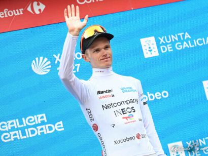 Vuelta a Espa�a: Oscar Onley: "Intentar� recuperar tiempo en las pr�ximas etapas de monta�a"
