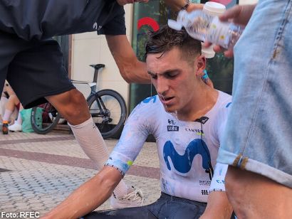 Campeonato de Espa�a: Pablo Castrillo: "Iba en agon�a desde el primer repecho"