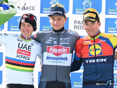 Mathieu van der Poel hace historia en la París-Roubaix con su tercer triunfo consecutivo
