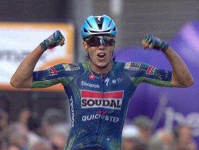 Paul Magnier supera a Berckmoes y Taminiaux en la Binche-Chimay-Binche