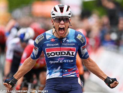 Paul Magnier, al sprint, primer lder del Tour de Eslovaquia 2025