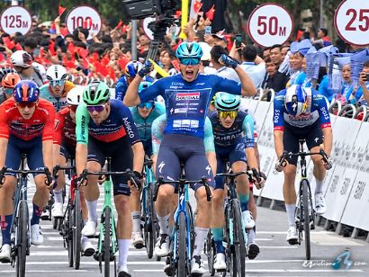 Paul Magnier gana la 4� etapa y recupera el liderato del Tour de Guangxi